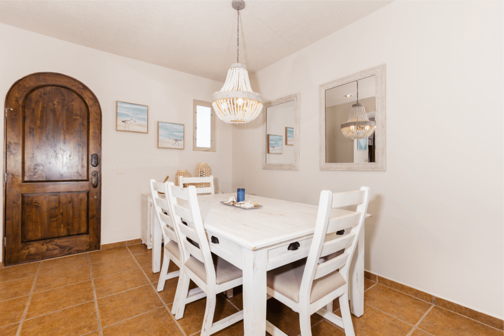 Rocky Point Real Estate Bella Sirena D-605 Dining Area